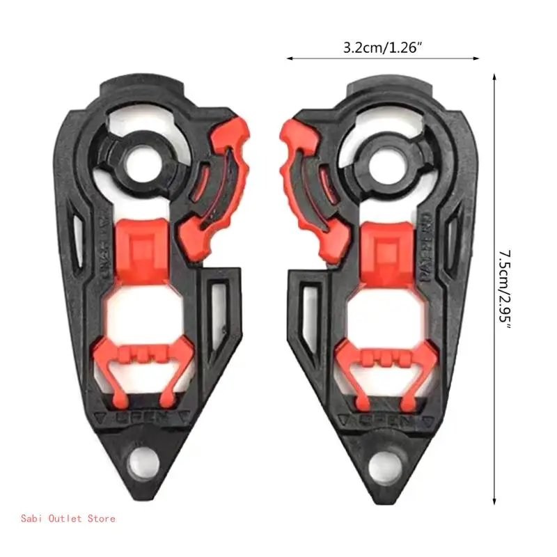 Voor K3 K4 K3SV K5 1 paar schildbasisplaat helmuitrusting basisplaat