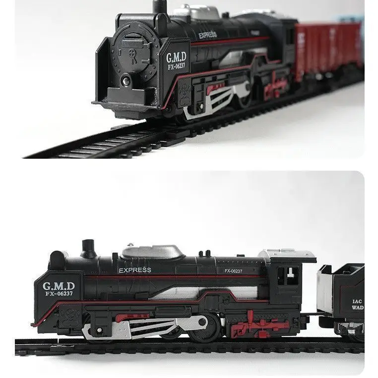 Train Track Children's Toys Electric Light Model Simulation High-speed Rail Train Educational Toys