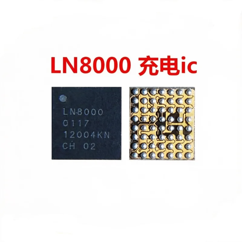 2PCS  S10 S12 Compatible Charging IC LN8000 with BGA Package (56 Pins) Silk-Screened as LN800 Suitable for Electronics Repair