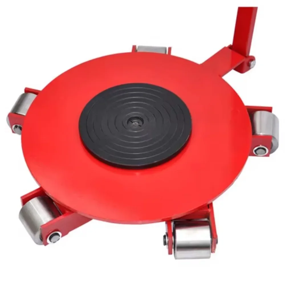 

Universal transport duty tank rubber steel wheel heavy object shifter