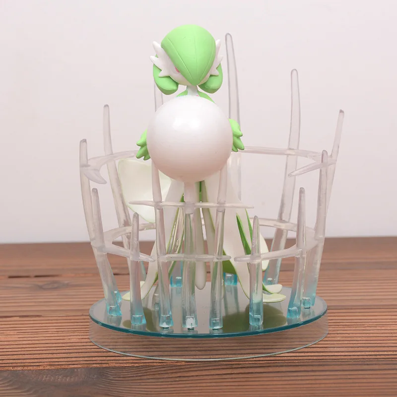 포켓몬 가르데보아 퀸 무브 갤러리 모델 귀여운 데스크탑 장식품 애니메이션 장면 핸드 피규어 어린이 장난감 생일 선물