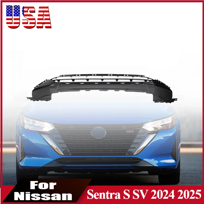 

Front Bumper Lower Grille For Nissan Sentra S SV 2004-2005 62254-6LY0A Front Bumper Lower Protection Car Body Kit Tuning