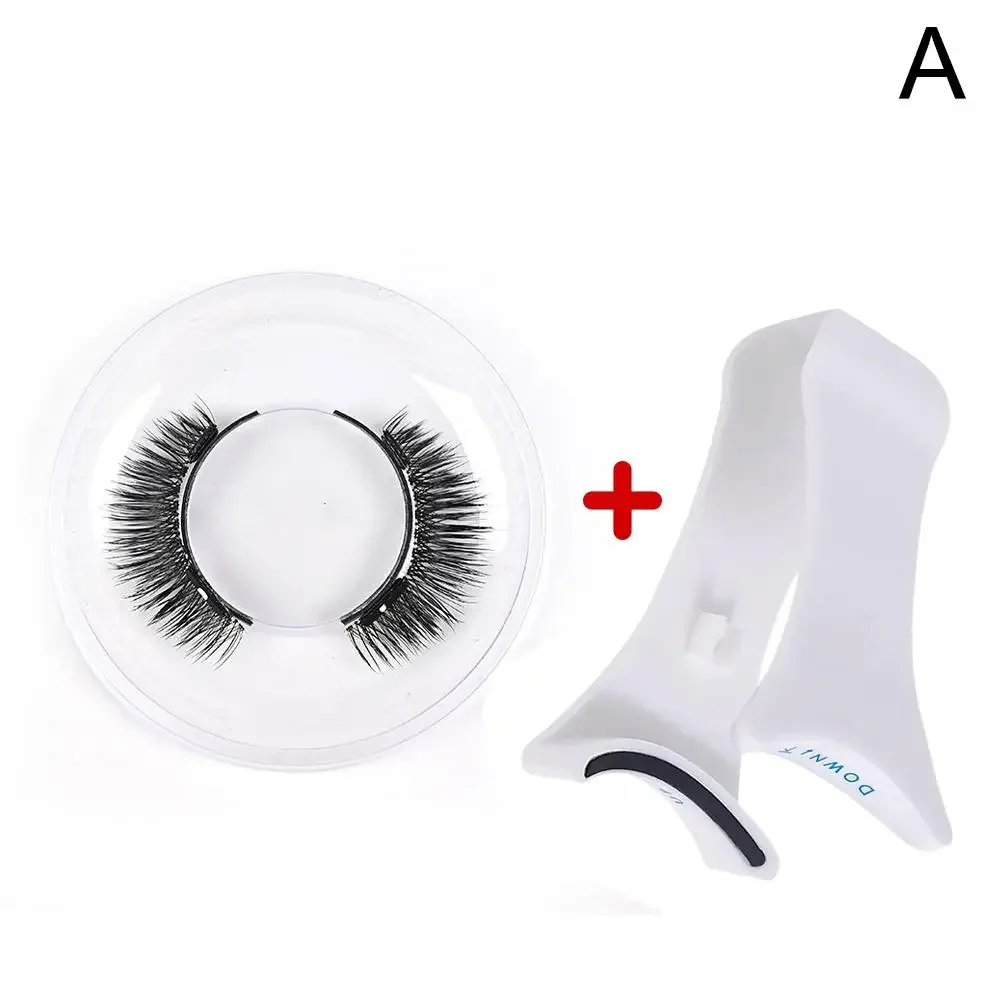 Magnetic Eyelashes Handmade 3D Natural Magnetic False Eyelashes Reusable Magnetic Eyelashes Tweezers Set Wholesale