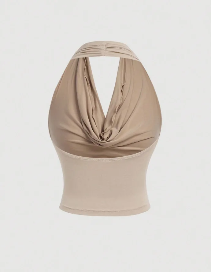 Women's Fashion Sexy Versatile Halter Top, Three-In-One Layered Design, Stylish and Comfortable, Perfect for Any Occasion