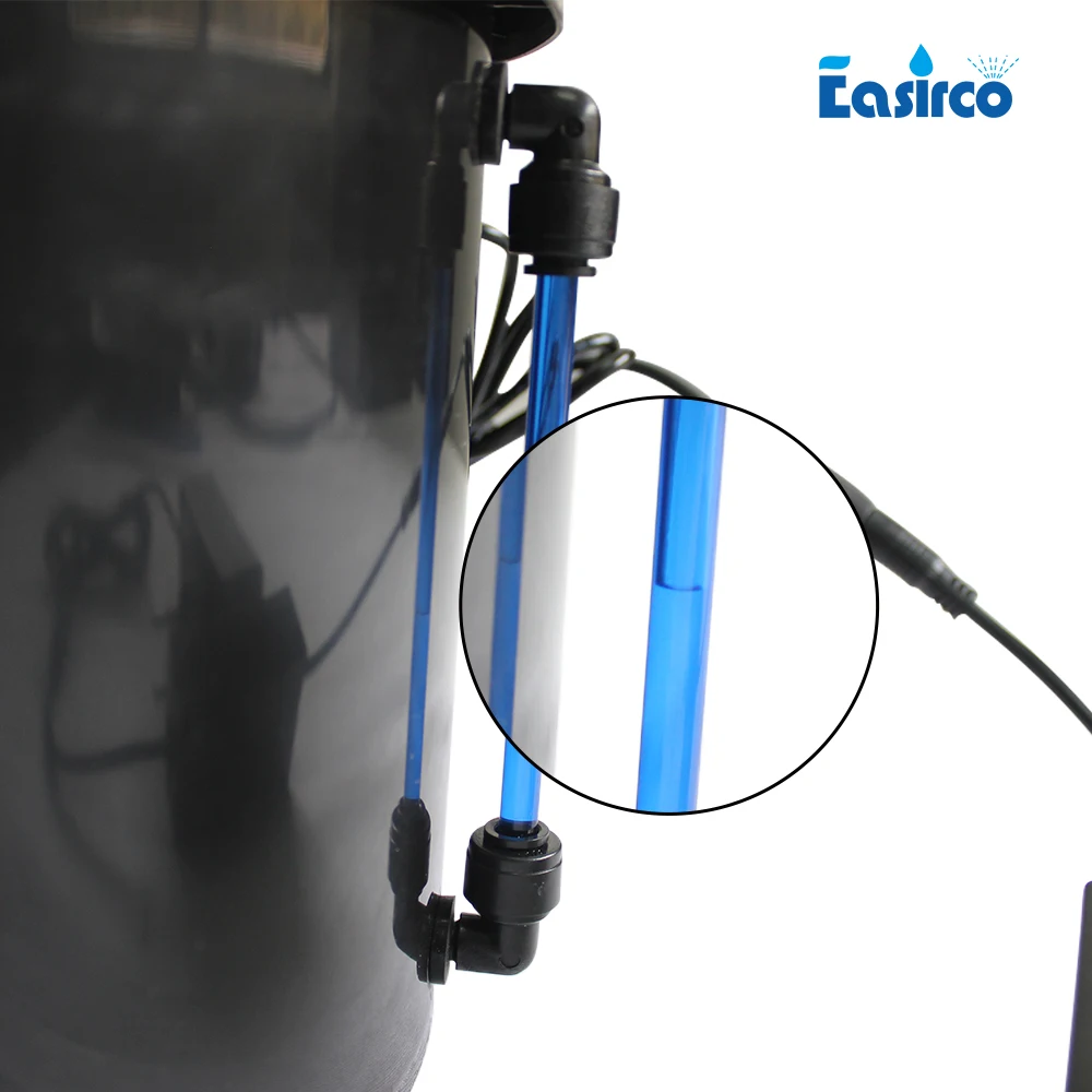 水耕栽培コンテナ 8ネットカップ根育苗ポット エアロポニックバケット クローンバケット 水耕栽培システム 室内用