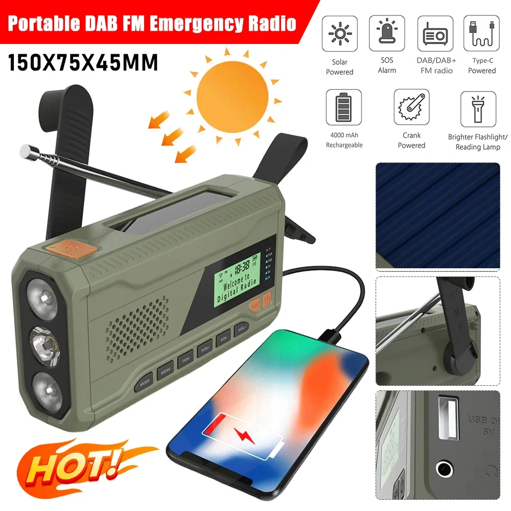 Portable Dab Fm Rad…