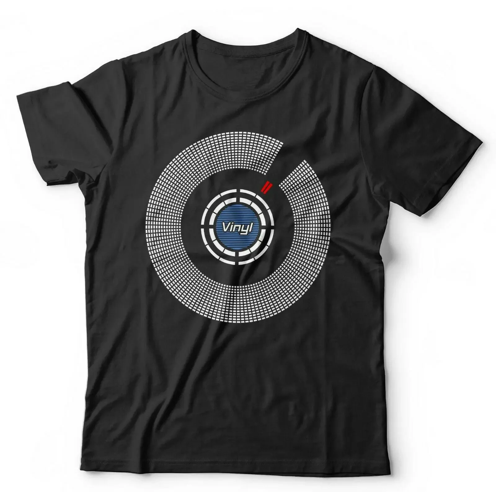 Camiseta de vinilo Pioneer CDJ Jog Screen Unisex para niños, casa de baile EDM Techno