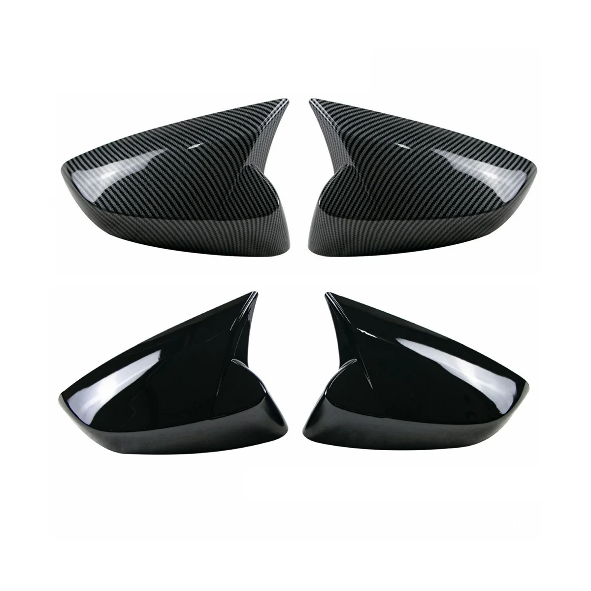 Car Side Door Rearview Mirror Cover Trims Auto Exterior Accessories for Toyota GT 86 GT86 Subaru BRZ 2012-2020(Carbon)