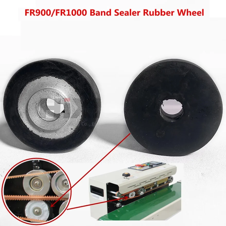 2X FR-900/1000 Band Sealer Accessories Sealing Machine Parts Driving Wheel,Passive Wheel,Embossing Wheel,Pressure Roller