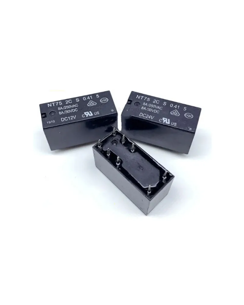 

Free shipping 10pcs/lot JQX-115F 012 024-2ZS4 8A 8PIN 12V 24V NT75 2C S 0.41 5 Relay