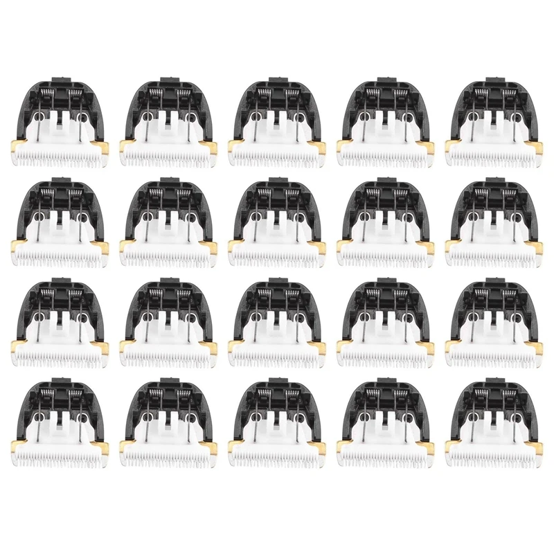 

20X Grooming Ceramic Cutter Head Razor Blade 40Mm 24 Teeth For Animal Clipper Trimmer