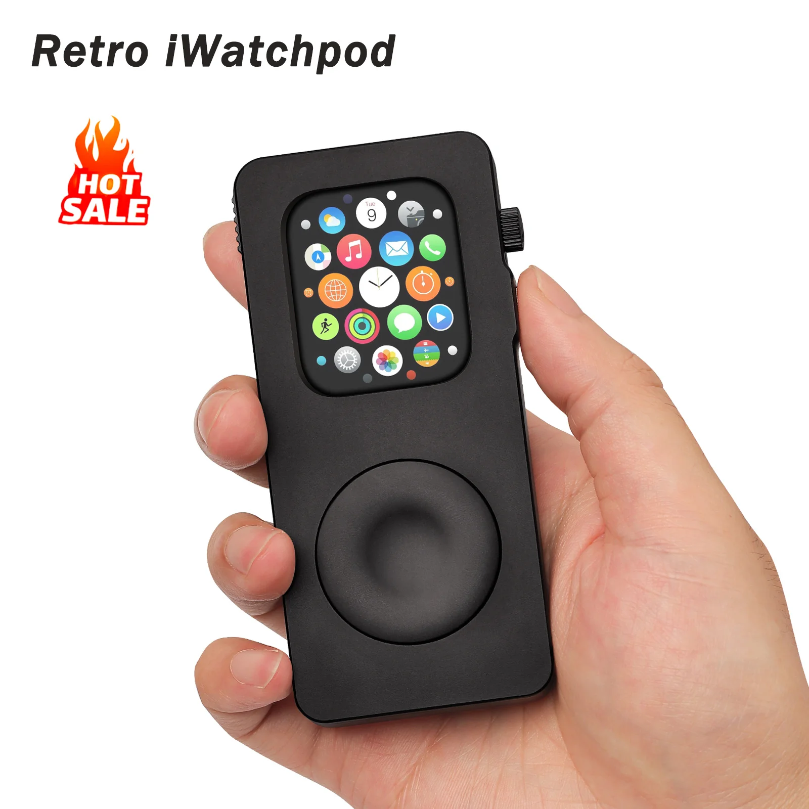 

Iwatchpod Aluminum Metal Case for Apple Watch 10 11 9 8 7 6 5 4 SE Protective Case For Iwatch Expands to IPod 46 42mm 44mm 45mm