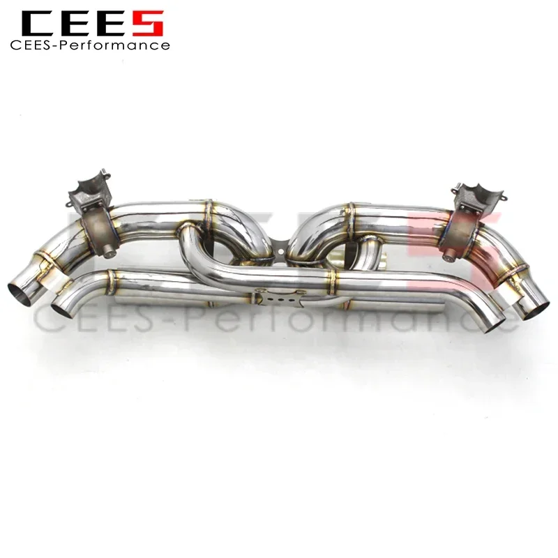 CEES Catback Exhaust System for Porsche 911(992) 3.0T 2020-2023 Performance Stainless Steel Racing Exhaust Pipes Assembly