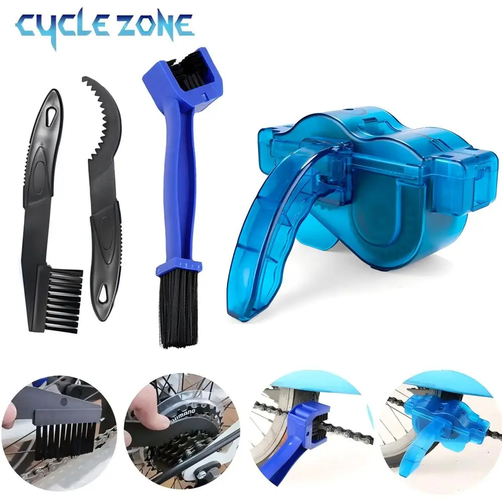 Bicycle Chain Clean Brush Bicycle Chains Gear Grunge Brush Cleaner Cycling Cleaning Kit MTB Bike Wash Tool Set Bike Repair Tools