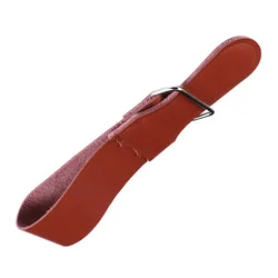 Professional Leather Strop For Straight Razors And Knives Double Sided For Sharpening Belt With Easy To Use Lobster Clasp