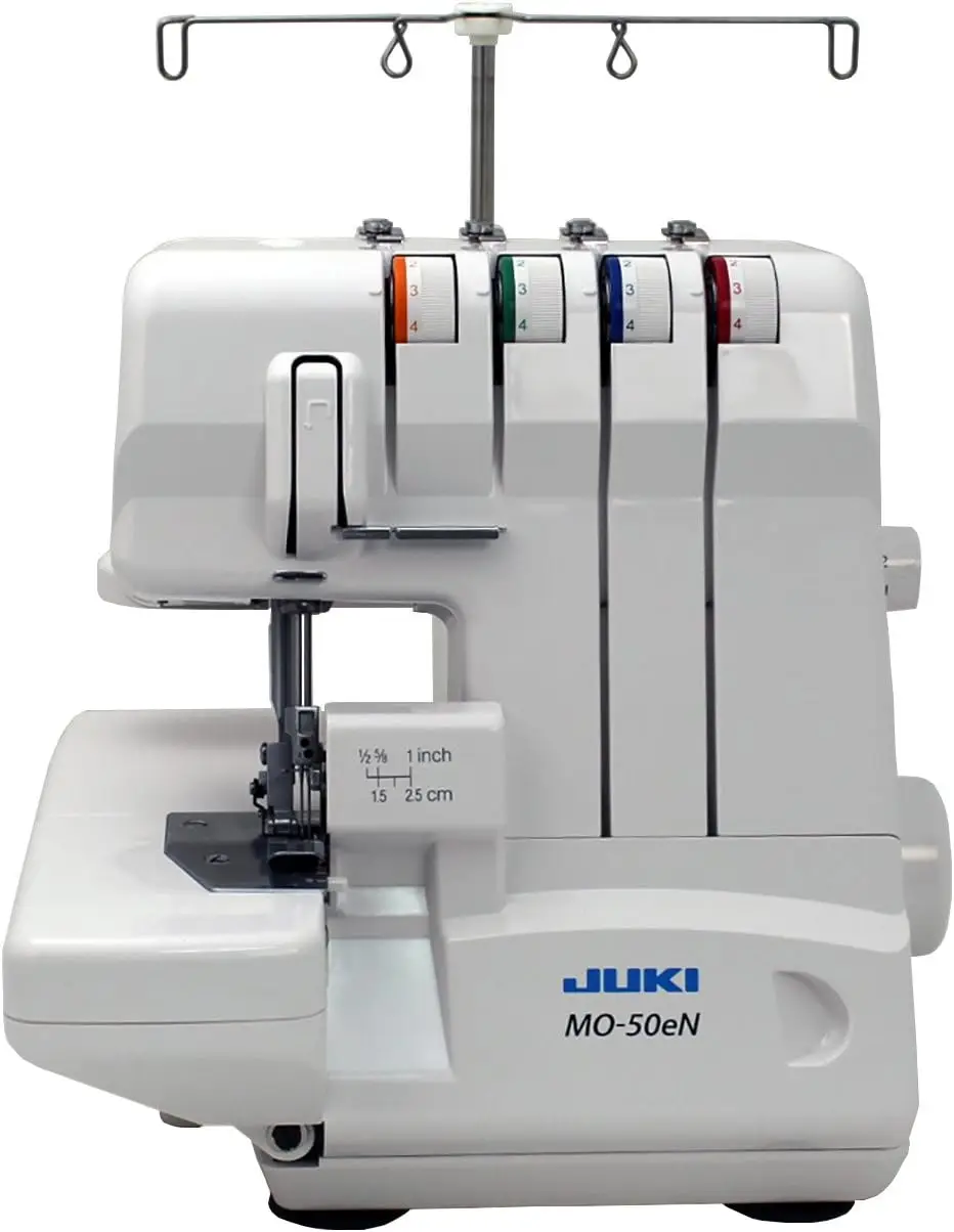 Sewing Machines 3 or 4 Thread Serger Lay In Tensions Adjustable Differential Feed Built In Rolled Hem Automatic Lower Looper