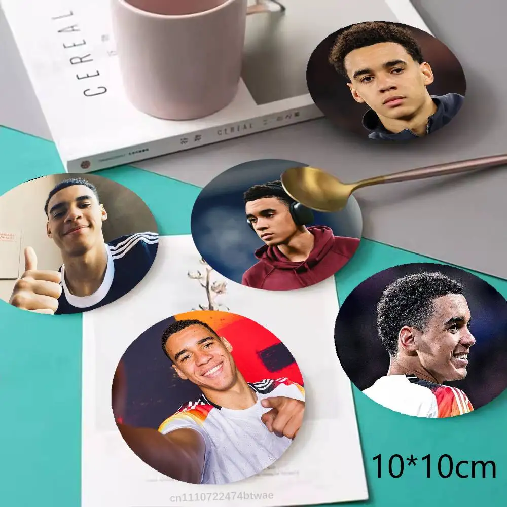 Jamal M-Musiala German Wood Coaster Mug Tea Coffee Cup Pad Heat Resistant Placemats Tableware Decoration