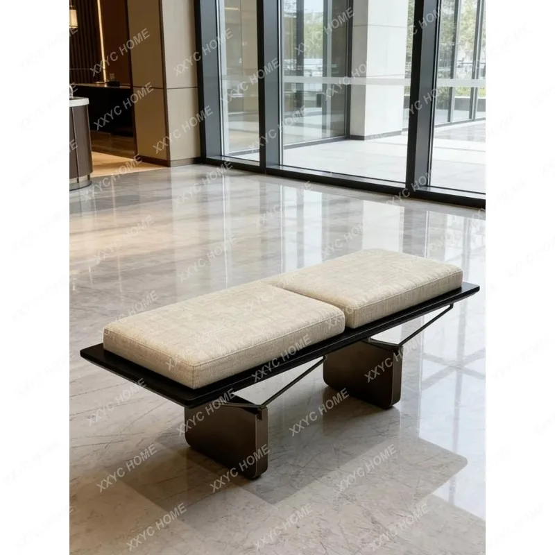 XX simple fabric bench modern simple shoe changing stool living room art stool
