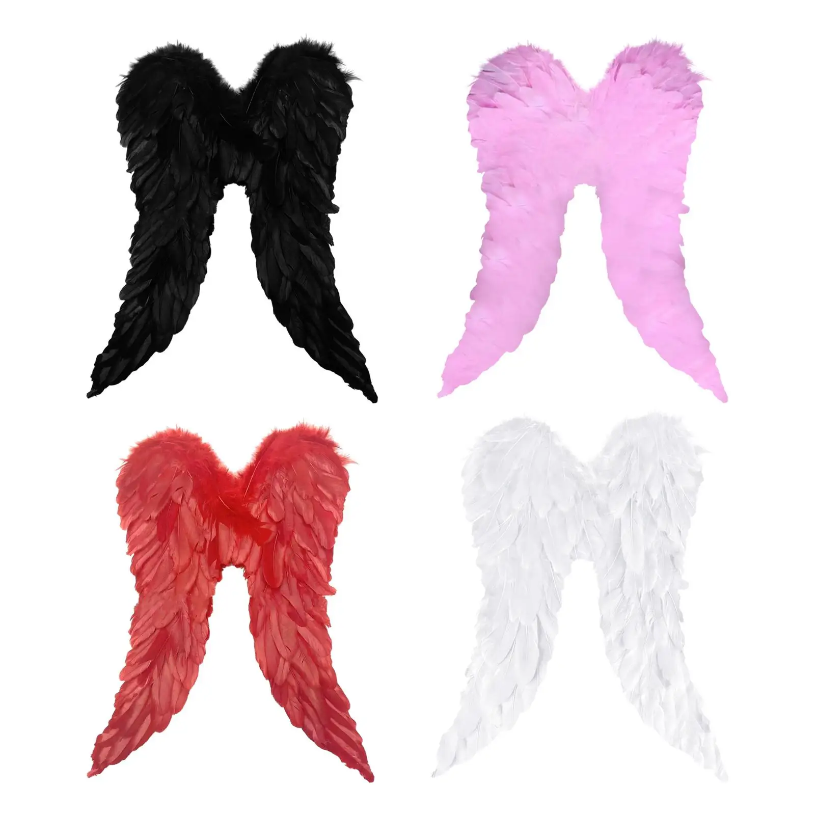 Angel Wing Fancy Dress Lovely Feather Wing for Party Photo Props Masquerade