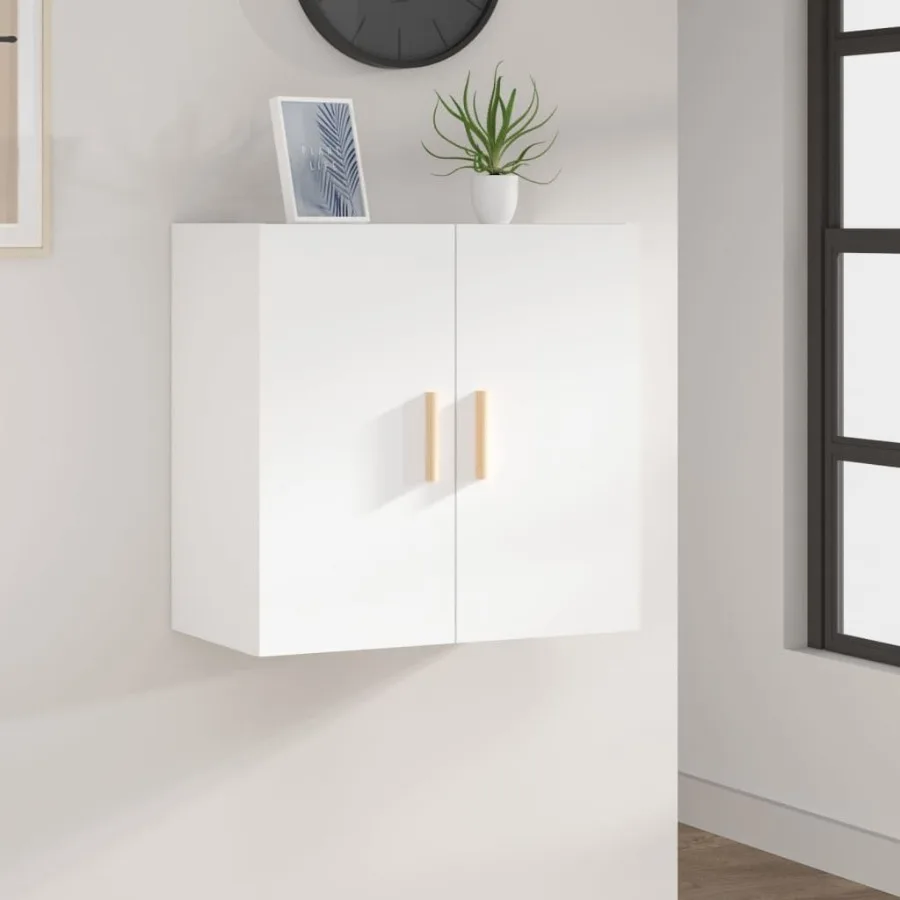 

Wall Cabinet White 23.6x11.8x23.6 Engineered Wood