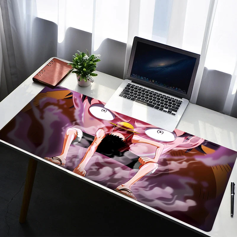 

Mouse Pad PC Non Slip Rubber Cartoon Mousepad Laptop One Piece Gamer Cabinet Keyboard Pad Office Computer Gaming Desk Mouse Mat