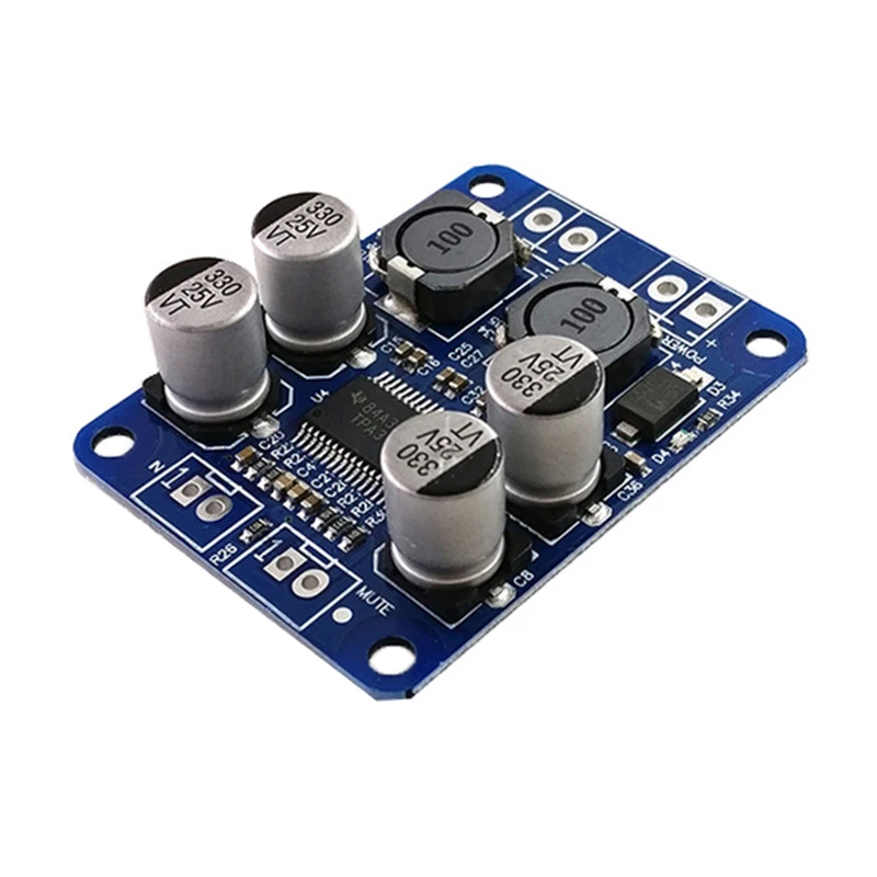 1Pcs TZT DC 12V-24V TPA3118 60W Mono Digital Audio Power Amplifier 1X60W Board Amp Module PBTL Digital Audio Amplifier Module