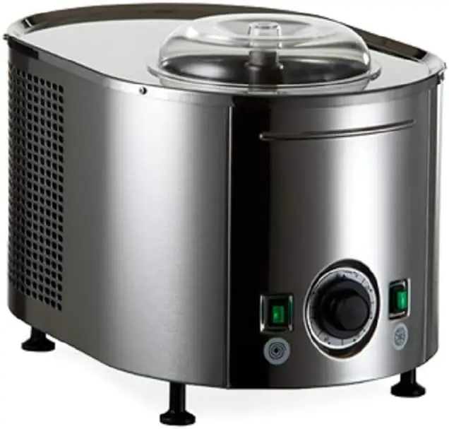 Lello 4080 Lussino 1.5-Quart Ice Cream Maker, Stainless - 110/120V 60 HZ