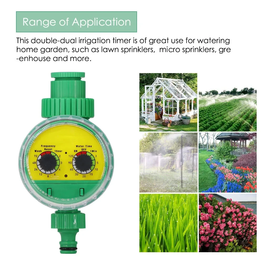Green Outdoor Plastic Garden Electronic Automatic Watering Hose Irrigation Timer Faucet Water Hose New upgraded version