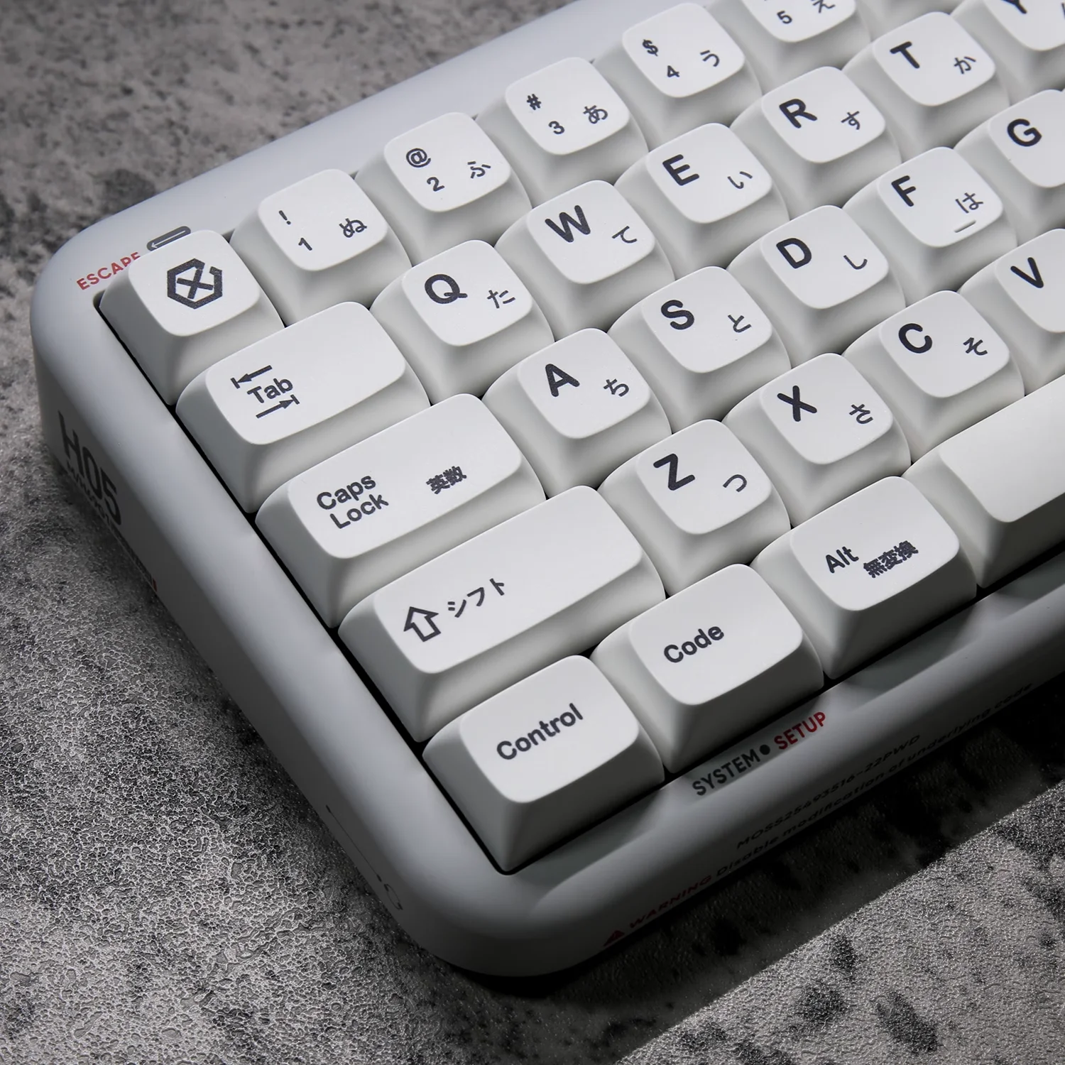 

Simple White Japanese Keycaps PBT 135 Keys Heat Sublimation for 60/64/84/98/108 Gaming Mechanical Keyboard MX Switch