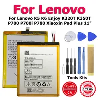 LB001 LB003 BL196 BL211 BL301 L20D2P32 New Battery For Lenovo K5 K6 Enjoy K320T K350T P700 P700i P780 Xiaoxin Pad Plus 11\