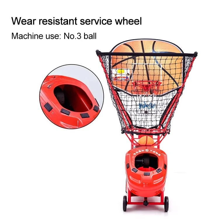 Basketball Shooting Machine Trainer Automatic Serving Machine Indoor Dribbling and Passing Equipment Frame