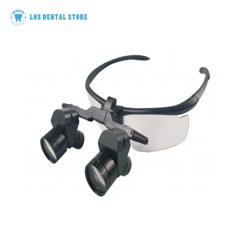 Dental Medical Oral Corner 5X Magnifier Ophthalmology ENT Orthopedics Dental Surgery Medical Head Mounted Optical Glasses