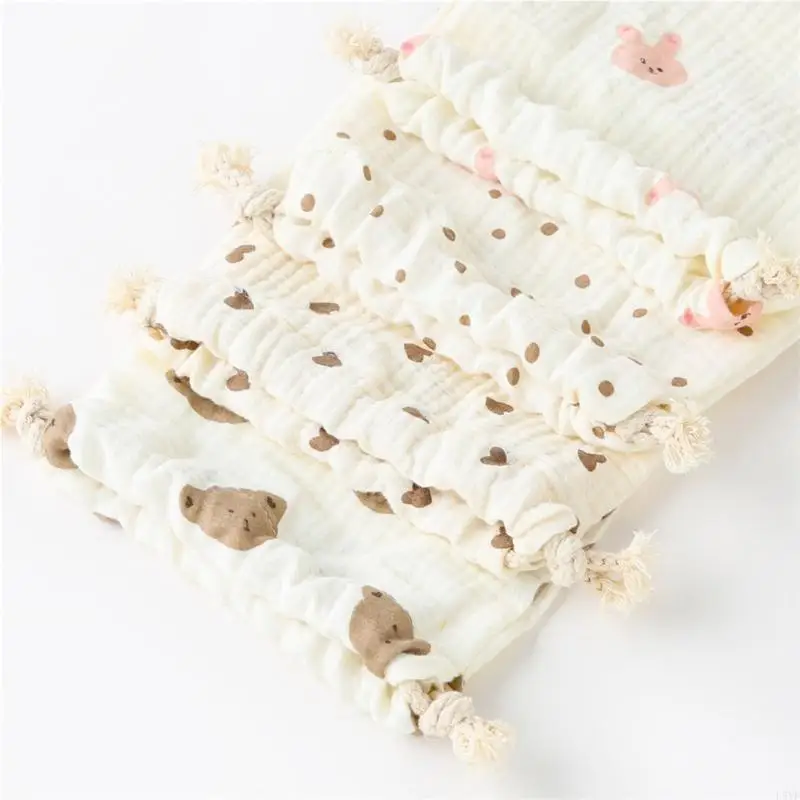 حقيبة L5YF الجافة والرطبة لتخزين حفاضات الأطفال وحقيبة تخزين برباط على شكل زهور #2