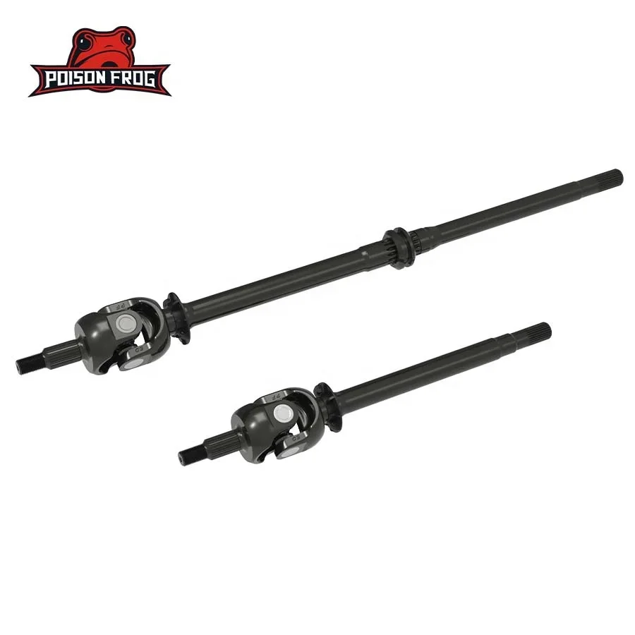677207POISONFROG/Dana44 مجموعات عمود المحور الأمامي مع وصلة عالمية لـ JEEPWrangler2.0T4xeJL/JL/3.6JT/M210WIDE/U-Joints