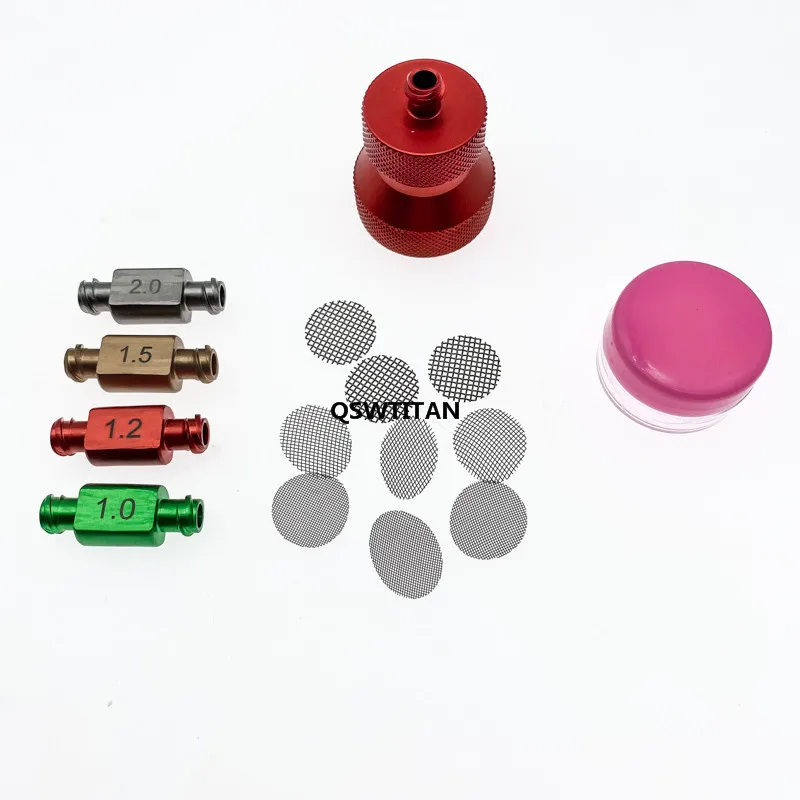 ชุดเครื่องมือเสริมความงาม 1 ชุด ชุดถ่ายโอนไขมันนาโนไทเทเนียมสำหรับเครื่องมือดูดไขมัน เครื่องมือความงาม เครื่องมือเครื่องสำอาง