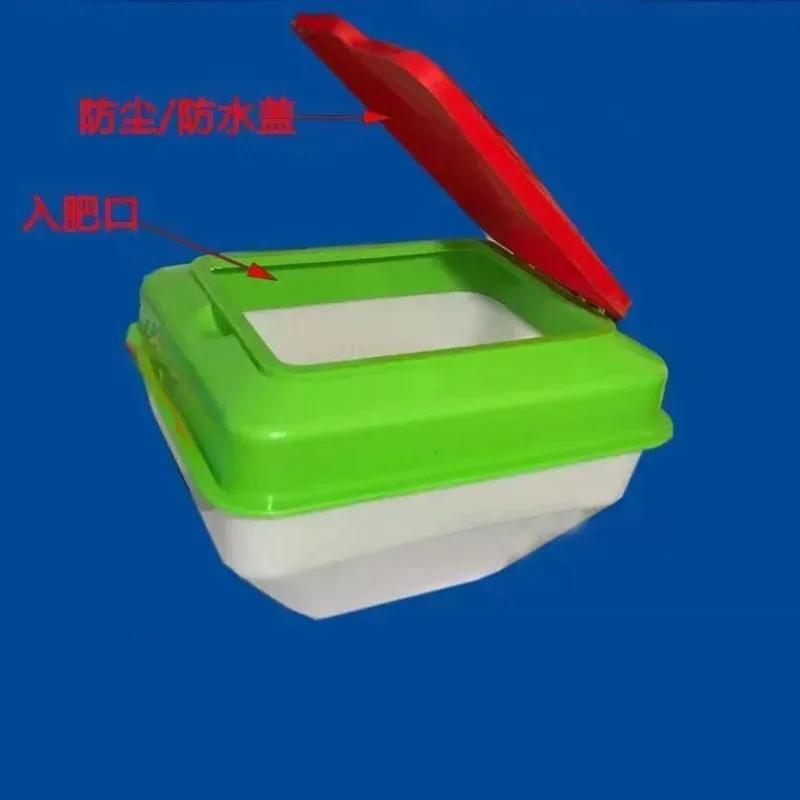 1pcs Electric Fertilizer Dispensing Machine Heavy Duty Feed Bucket Automatic Fertilizer Distributor