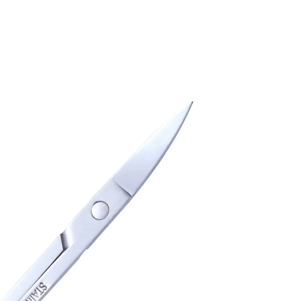 Silver Beauty Tool Edelstahl Nasentrimmer Make-up Schere Augenbrauenschere Gesichtshaarentfernung