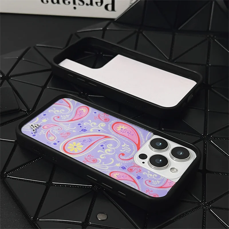 야생화 패션 문 행성 전화 케이스 iPhone 16 15 14 13 12 Pro Max WF 럭셔리 레오파드 물방울 충격 방지 커버
