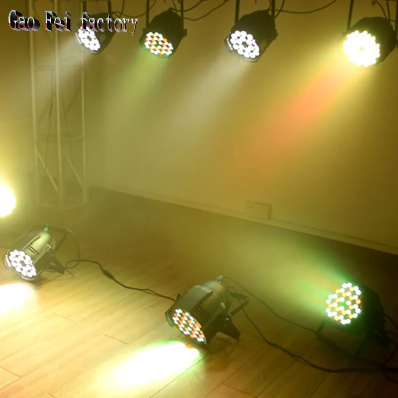 Led Par Can 54X3W Dmx Wash Lights With Rgbw Full Colors By Dmx Control Sound-Activated For Dj Disco Event Bar Show