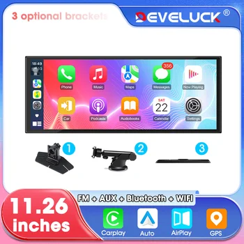 Develuck Universal 11.26'' Screen Car Radio Multimedia WIFI Video