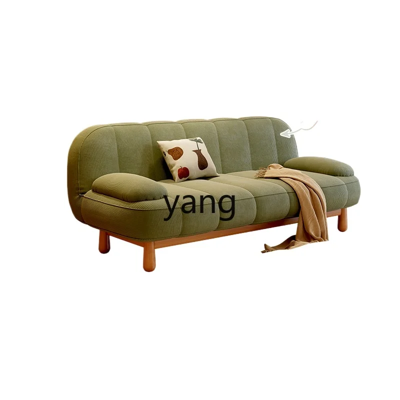 

CX folding sofa bed solid wood sitting and lying dual-purpose small apartment log wind multi-function