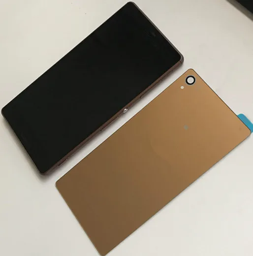5.2 "lcd para sony xperia z3 display lcd tela de toque com quadro para xperia z3 único d6603 d6653 d6643 sol26 display + habitação