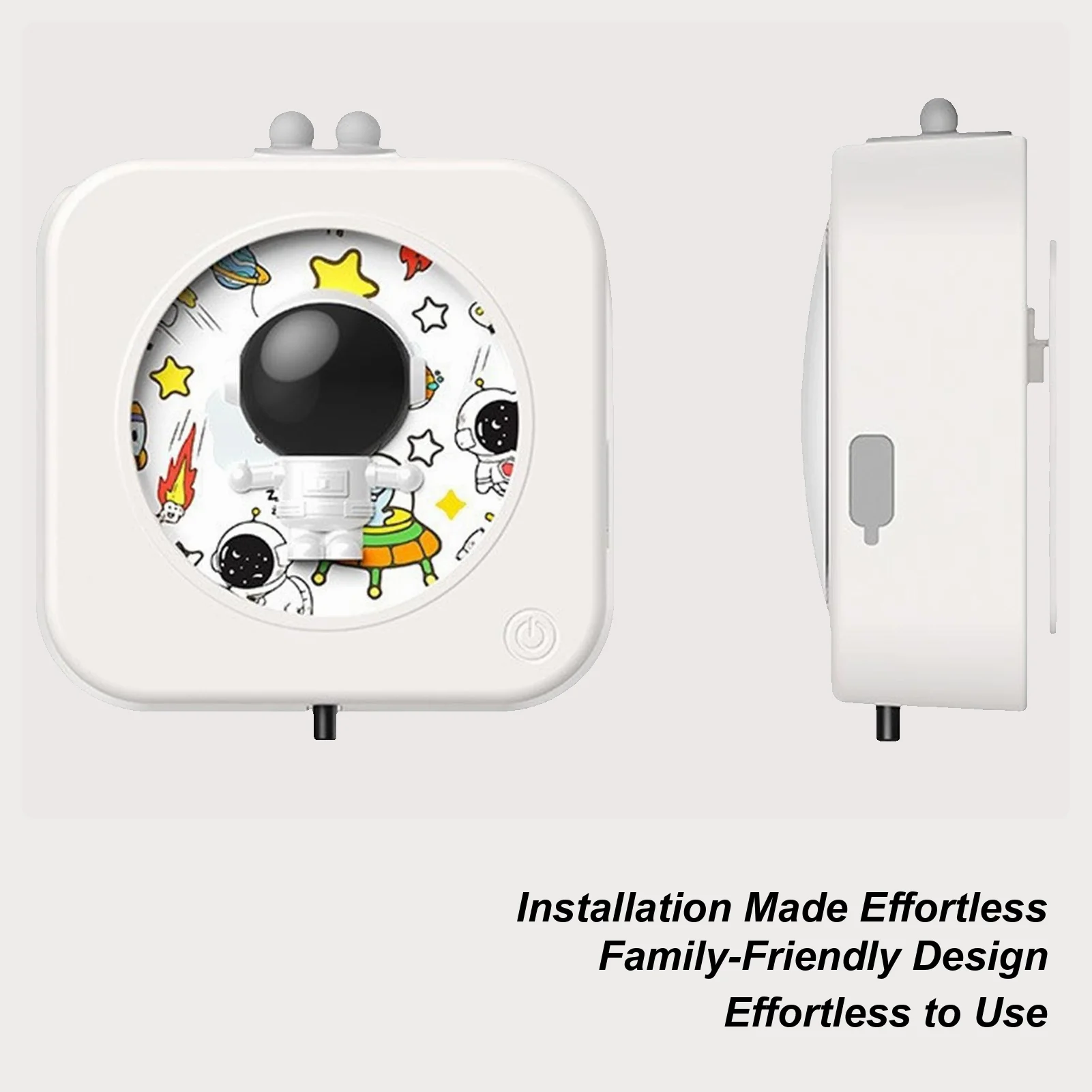 

Automatic Hand Soap Dispenser 350ML Astronaut Lotion Container Rechargeable Automatic Foaming Soap Dispenser For Bathroom