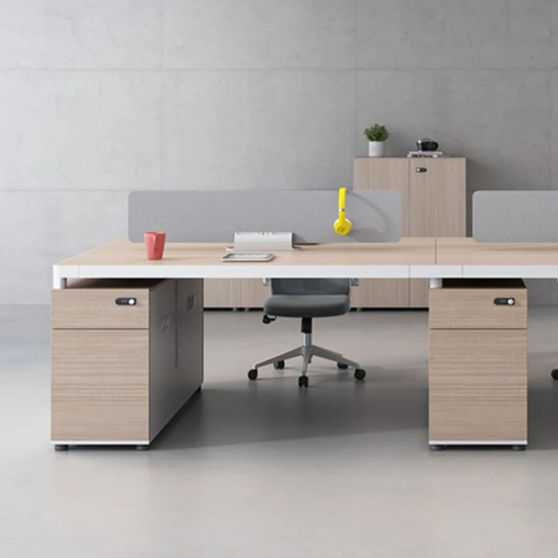 Clerk Workbench Office Desk Modern Simplicity Combination Combination Office Desk Commercial Single Escritorio Furniture QF50OD