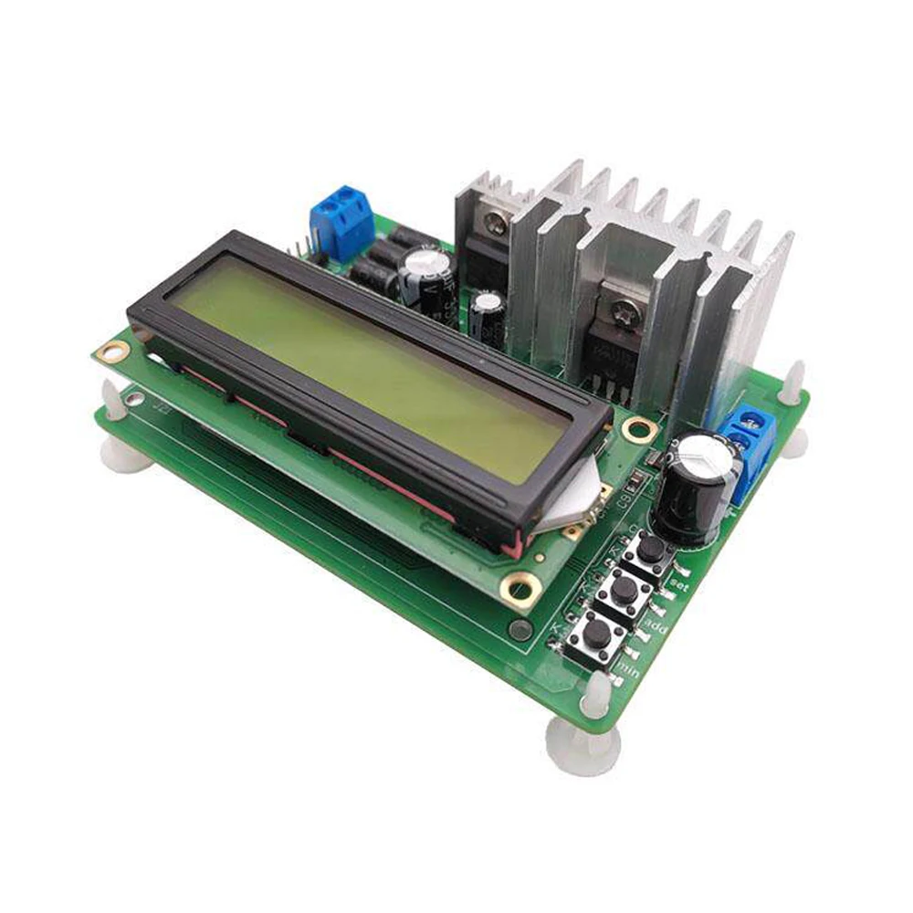 

Enhanced 51 MCU STC12C5204AD Digital Linear Regulated Power Supply Board 72W LCD1602 Display Voltage Current Calibration Module