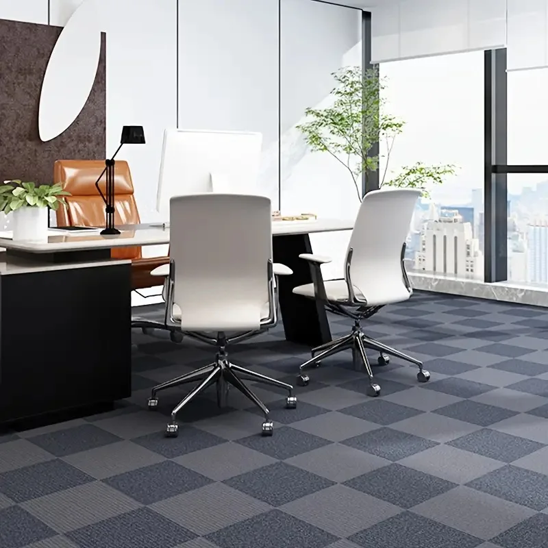 20 Pack Peel and Stick Carpet Tiles Soundproof Non-Slip Thickened for Office Home