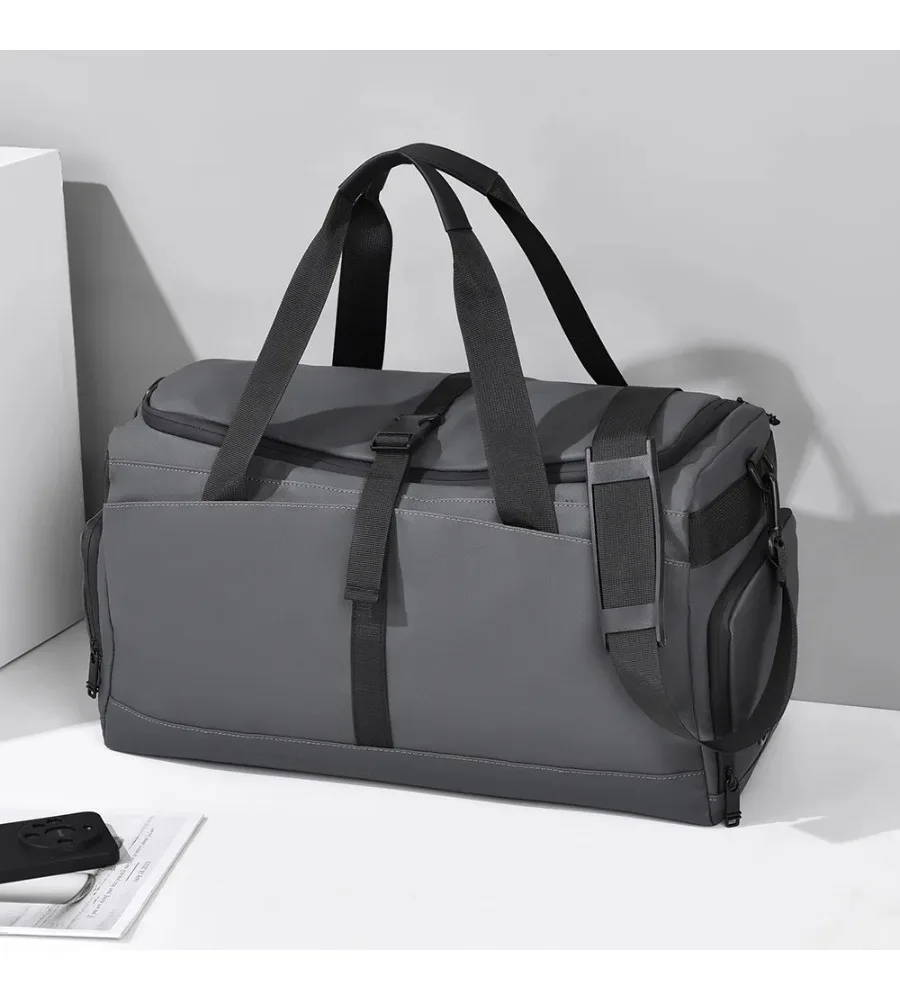 Multi-Functional Duffel Bag With Independent Shoe Compartment For Gym, Business Trips And Travel