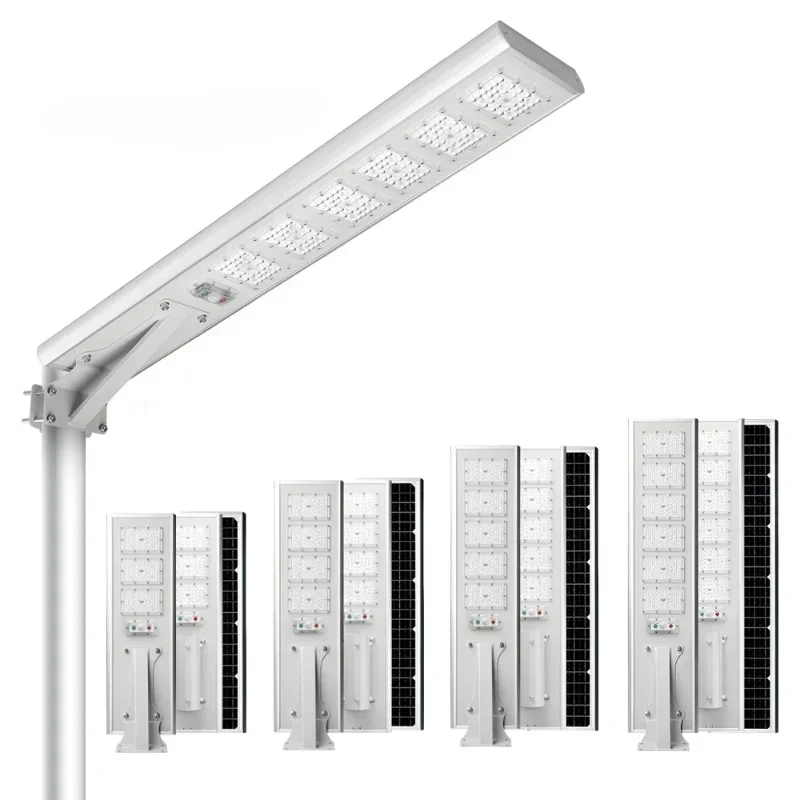 Lámpara de calle Solar de alto lumen, Sensor de movimiento, iluminación exterior impermeable, luces de calle solares Led para jardín y carretera