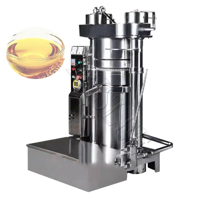 Hydraulic Machine Automatic Commercial Large Stainless Steel Linseed Peanut Hydraulic Machine 220V
