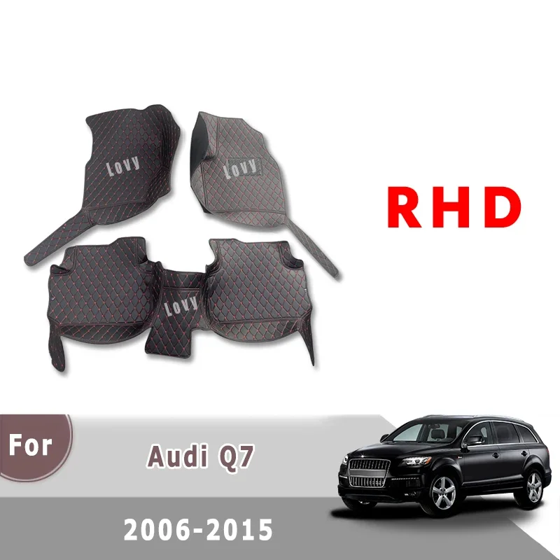 

Ковры Аксессуары Автомобильные коврики RHD для Audi Q7 4L (5 мест) 2006 2007 2008 2009 2010 2011 2012 2013 2014 2015 Интерьерная часть
